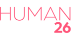HumanPower logo pink white